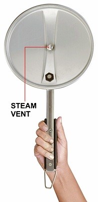 Placing Cooker on Stove